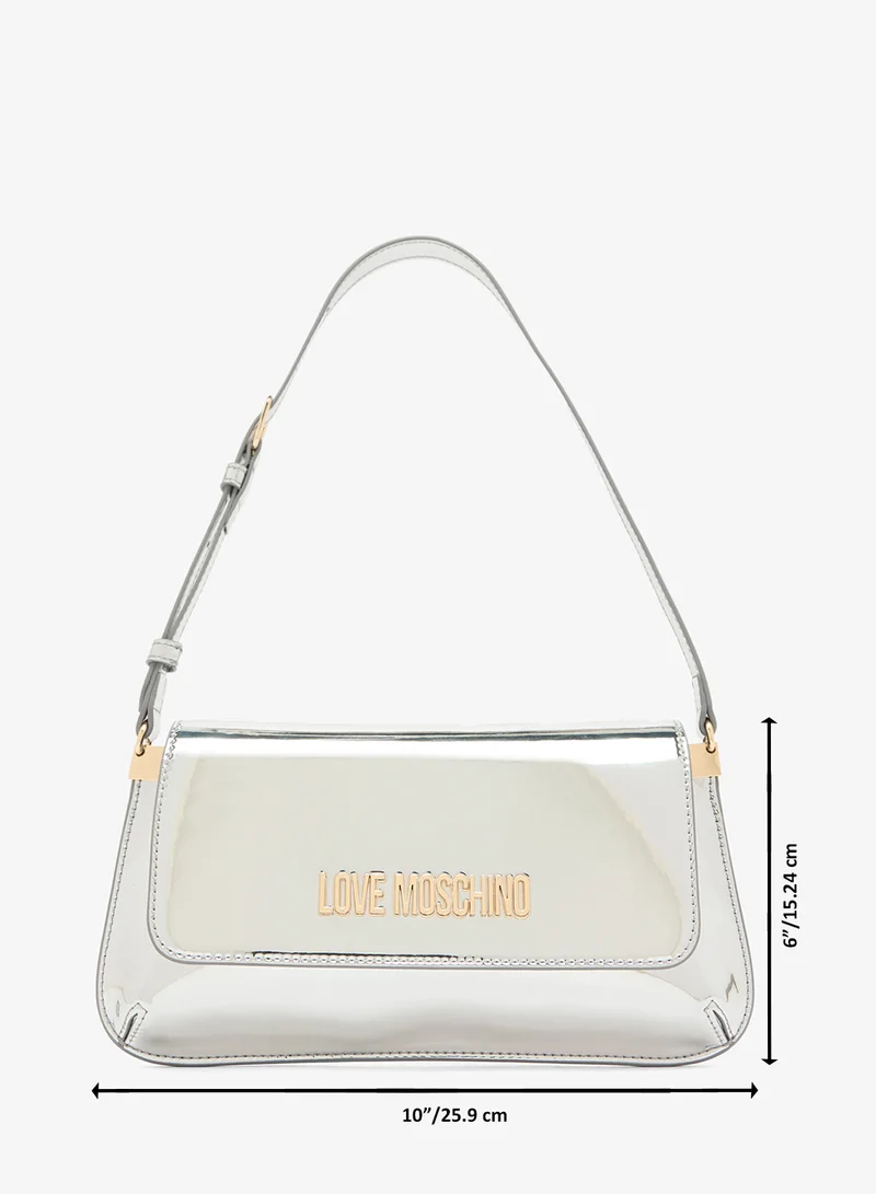 Love Moschino  Smart Daily Mirror PU Shoulder Bag for Women | Best Price UAE